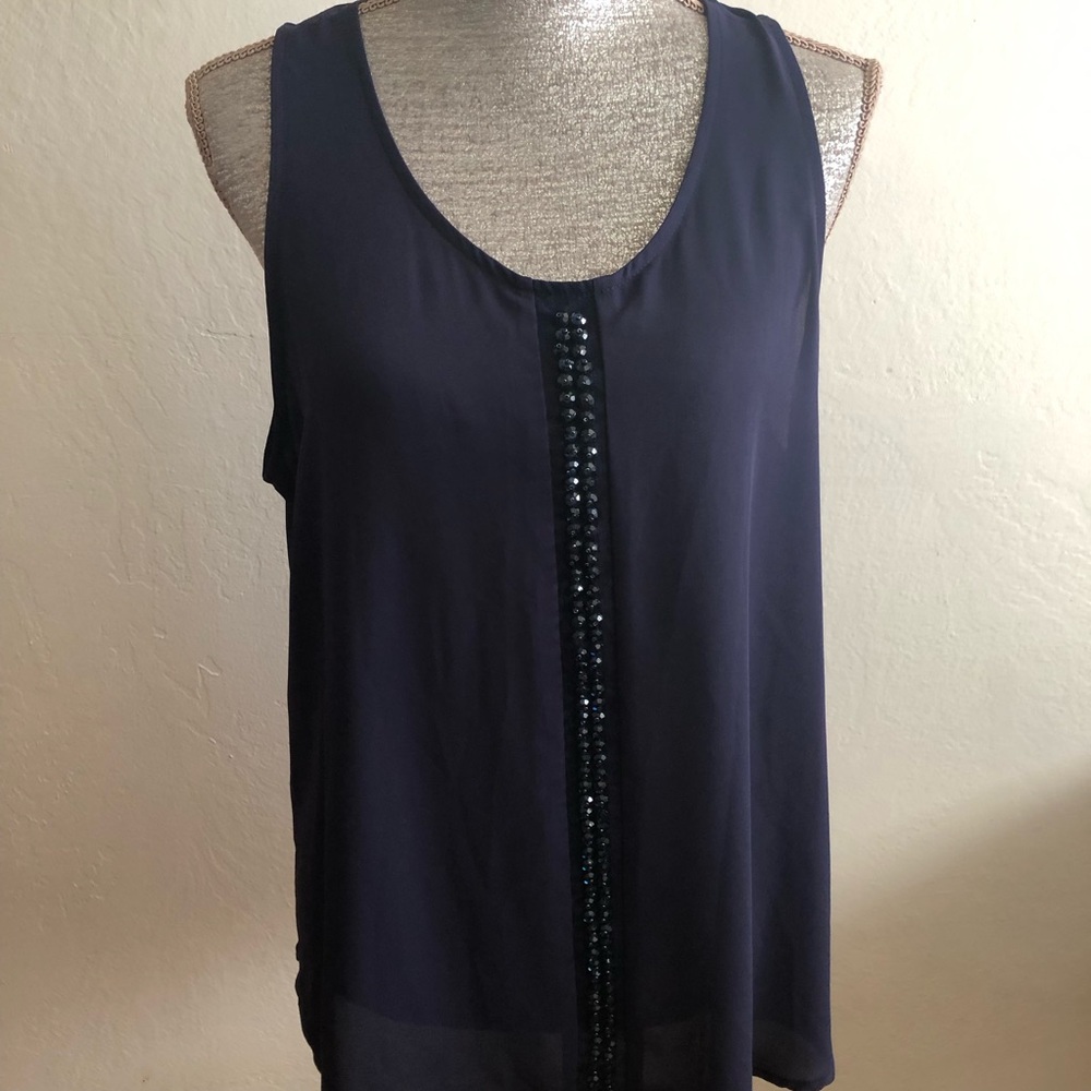 Bellatrix sleeveless made in USA decorations in front